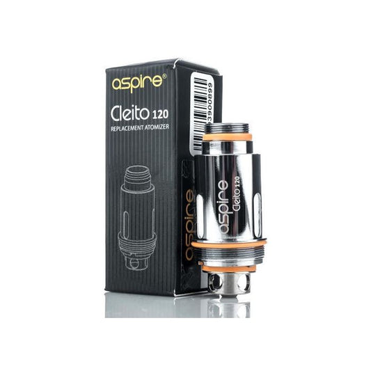 Aspire Cleito 120 & 120 Mesh Coil - 1PK Available in a standard 0.16 Ω or 0.15 Ω fast uk post