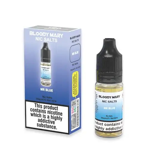 Bloody Mary Mr Blue Nic Salt