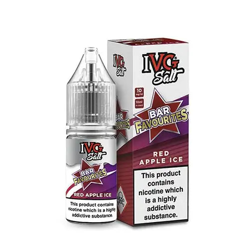 IVG Salt Bar Favourites Red Apple Ice Nic Salt
