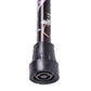 Easy Folding Walking Sticks for Ladies, Men - Floral Design Folding Extendable Walking Sticks for Men Disabled - Adjustable Height Lightweight Walking Canes for Women Collapsible Walking Stick
