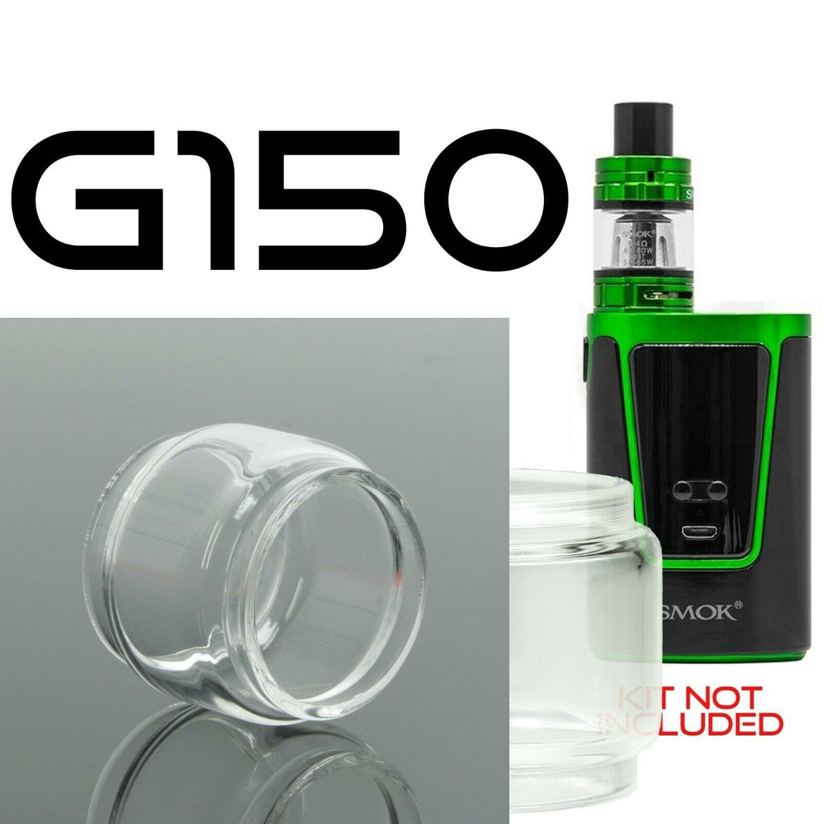 x1 SMOK Bubble Glass for Tanks Kits All Vape Models UK Free & same Day Dispatch