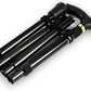 Foldable Lightweight Walking Aid for Men & Women, Collapsible Walking Canes, Adjustable Folding Walking Stick, Aluminium Mobility Aid For Ladies - Black