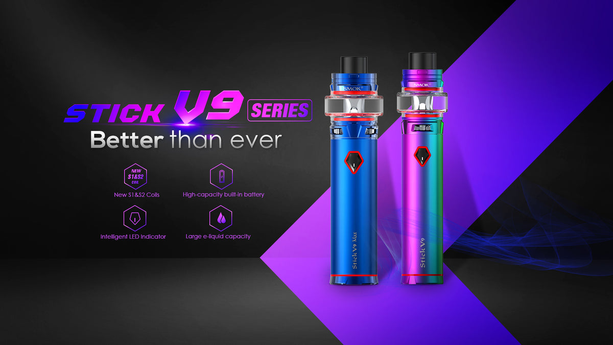 Smok Stick V9 Kit - Unleash Power with 60W Maximum Output & 3000mAh Battery