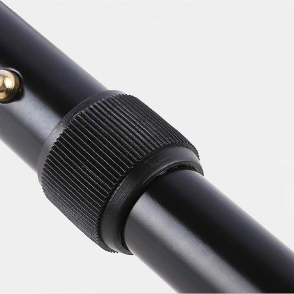 Black Folding Walking Stick - Lightweight, Adjustable, and Easy to Use Walking Sticks - Walking Stick With Soft Grip