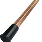 Gents Wooden Scorched Derby Cane with Collar Walking Stick with Natural Wood Stain 94cm (37") Height