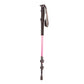 Pair of Premium Trekking Poles - Lightweight, Adjustable Trekking Poles for Hiking, Camping & Backpacking - Walking Sticks w/Cork Grip and Padded Strap - Red/Black, Black, Pink/Black