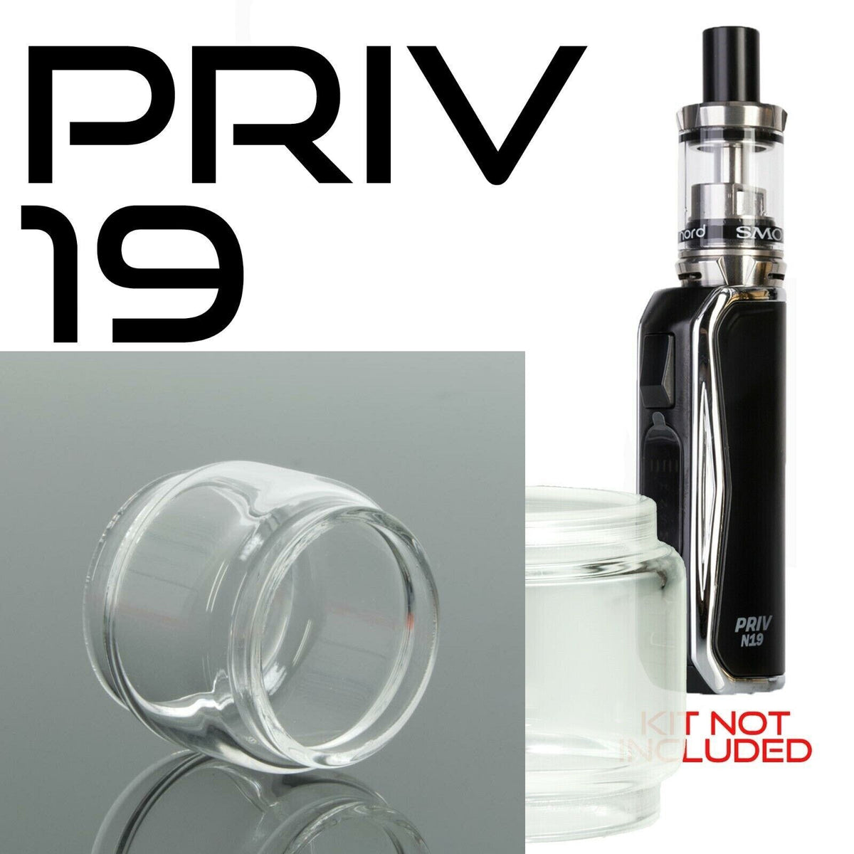 x1 SMOK Bubble Glass for Tanks Kits All Vape Models UK Free & same Day Dispatch