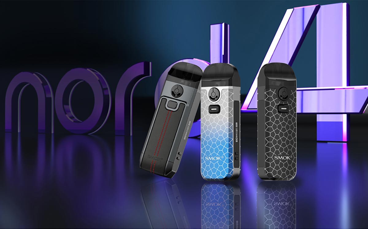 Smok Nord 4 Pod Kit - 5 to 80W Versatile Performance in a Compact Package with 2000mAh Battery