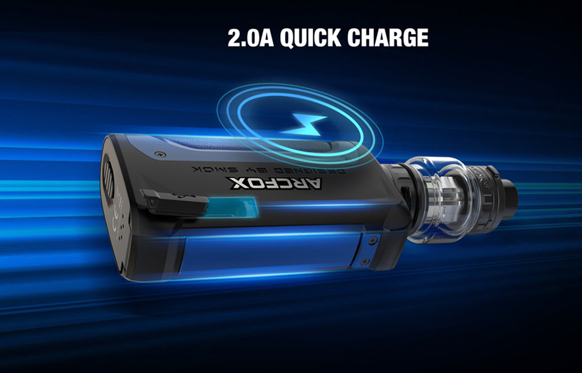 Smok Arcfox Kit - Unleash Quick-Fire Power with 230W & Dual 18650 Batteries