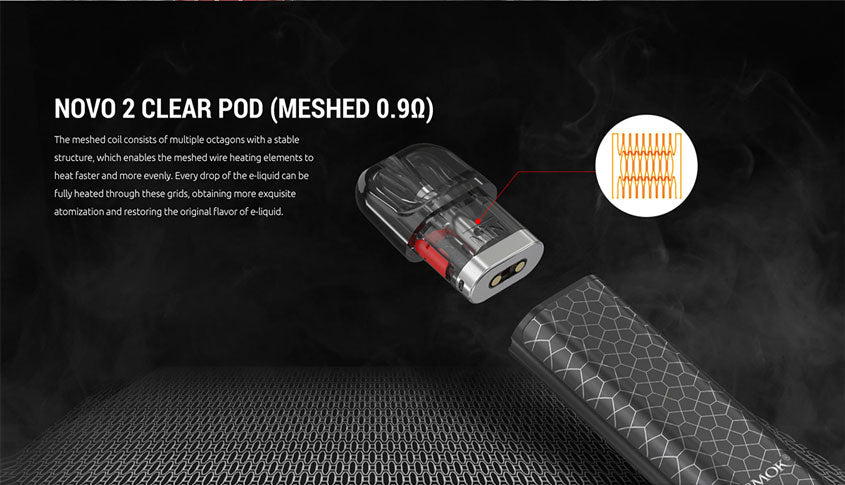 Smok Novo 2S Vape Pod Kit - Elevate Your Vaping Experience - 800mAh built-in Battery