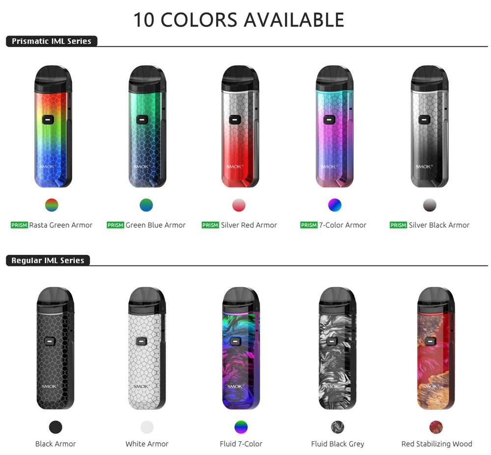 Smok Nord Pro Pod Kit - Elevate Your Vaping Experience - 1100mAh battery