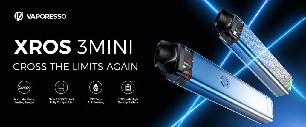 Vaporesso Xros 3 Mini Pod Kit - Compact Powerhouse for Ultimate Vaping