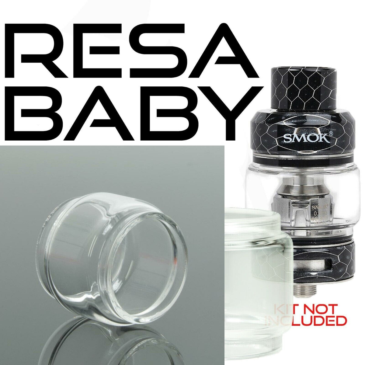 x1 SMOK Bubble Glass for Tanks Kits All Vape Models UK Free & same Day Dispatch