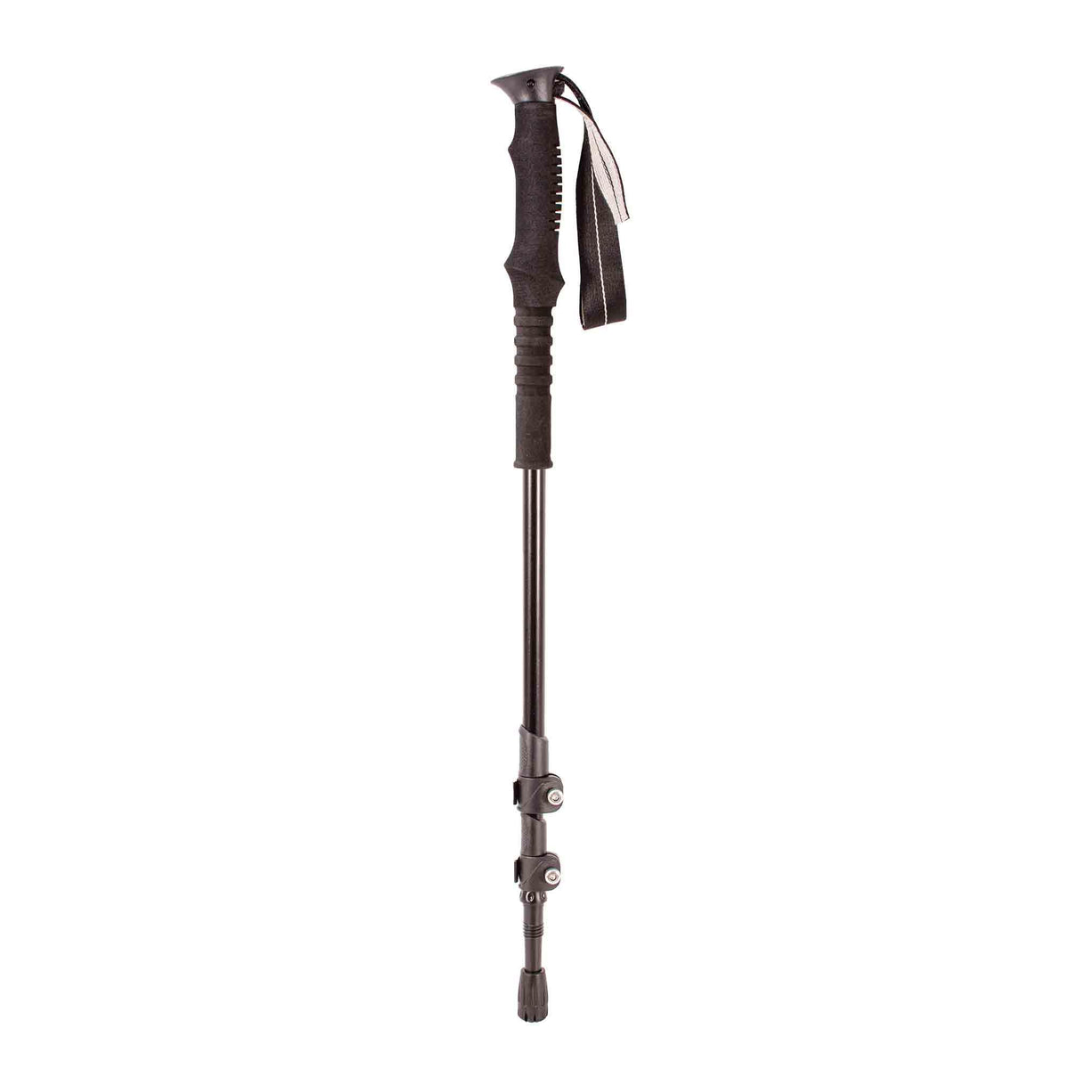 Pair of Premium Trekking Poles - Lightweight, Adjustable Trekking Poles for Hiking, Camping & Backpacking - Walking Sticks w/Cork Grip and Padded Strap - Red/Black, Black, Pink/Black