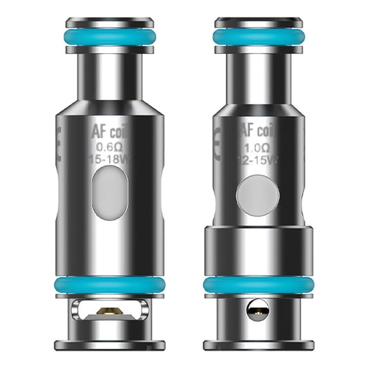 Aspire AF Mesh Coils - 5PK  for the Aspire Flexus Stik pods & Aspire Blok pods 0.6Ω DL vaping / 1Ω MTL vaping, fast uk post