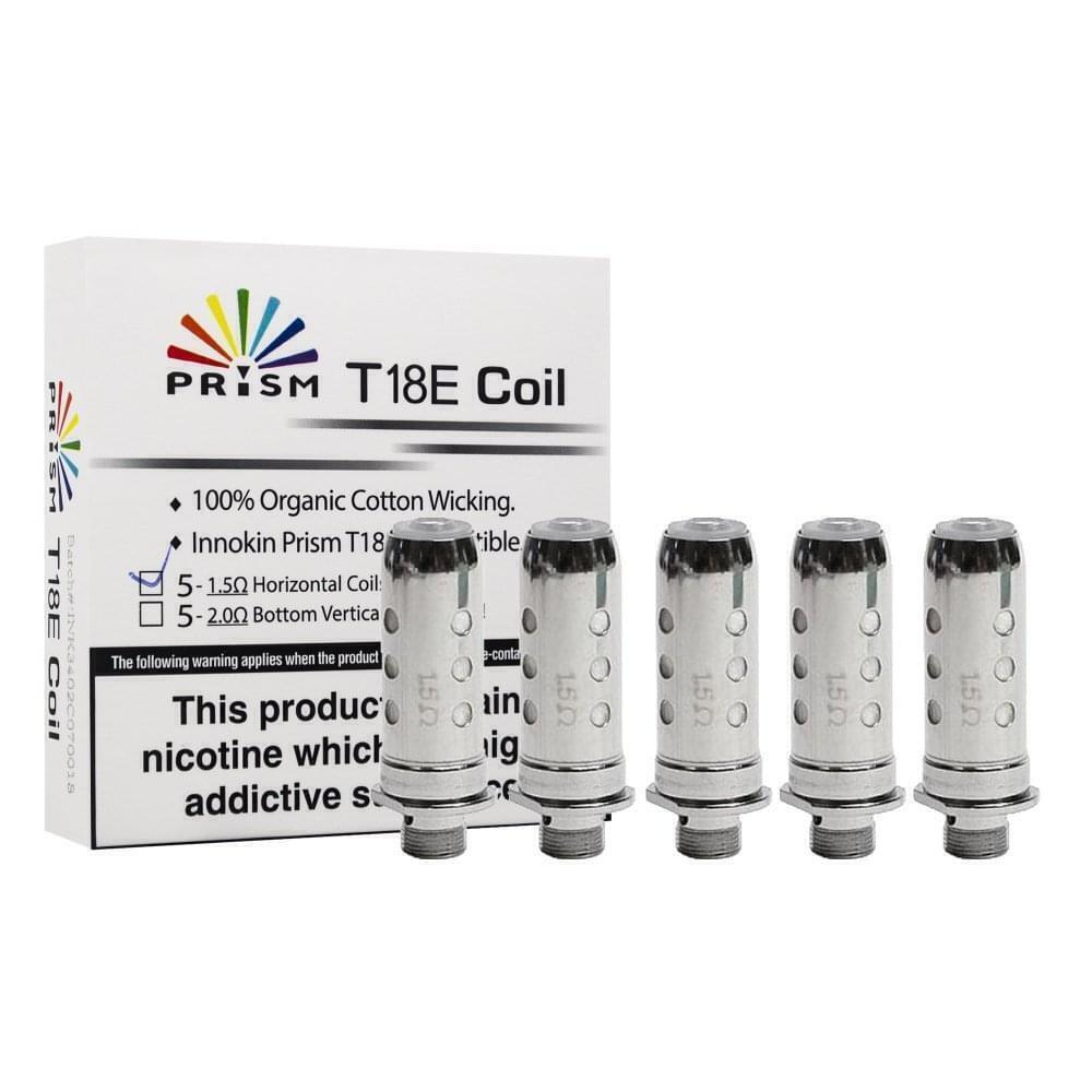 Innokin Endura T18X Vape Kit 1000mAh 2ml Prism T18E Coils Free Fast Dispatch UK