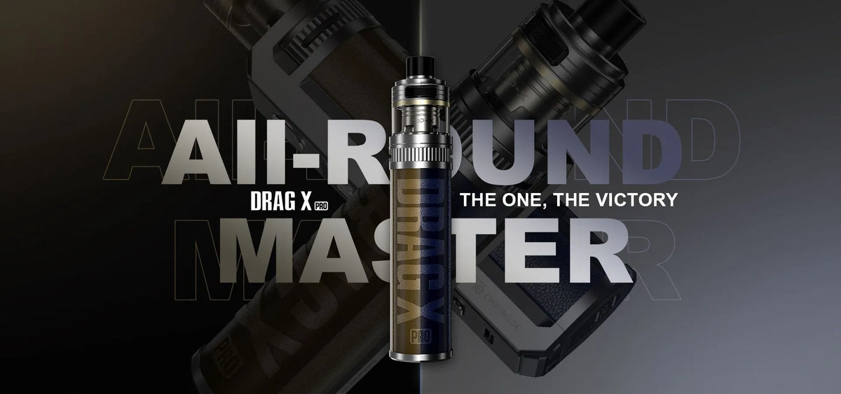 VooPoo Drag X Pro Kit - Powerful Performance with 21700/18650 Battery Compatibility
