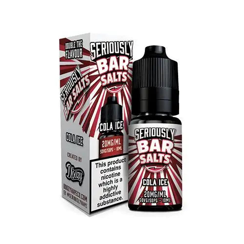 Seriously Bar Salts Cola Ice Nic Salt