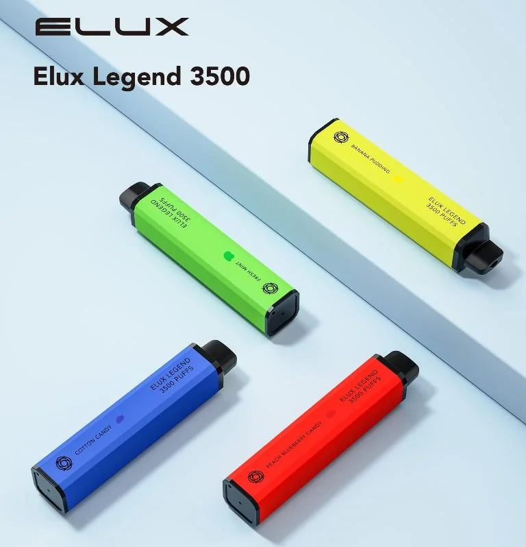 Elux Legend 3500 Puffs - Elevate Your Vaping Experience with Pre-Filled E-Liquid & 1500mAh Battery