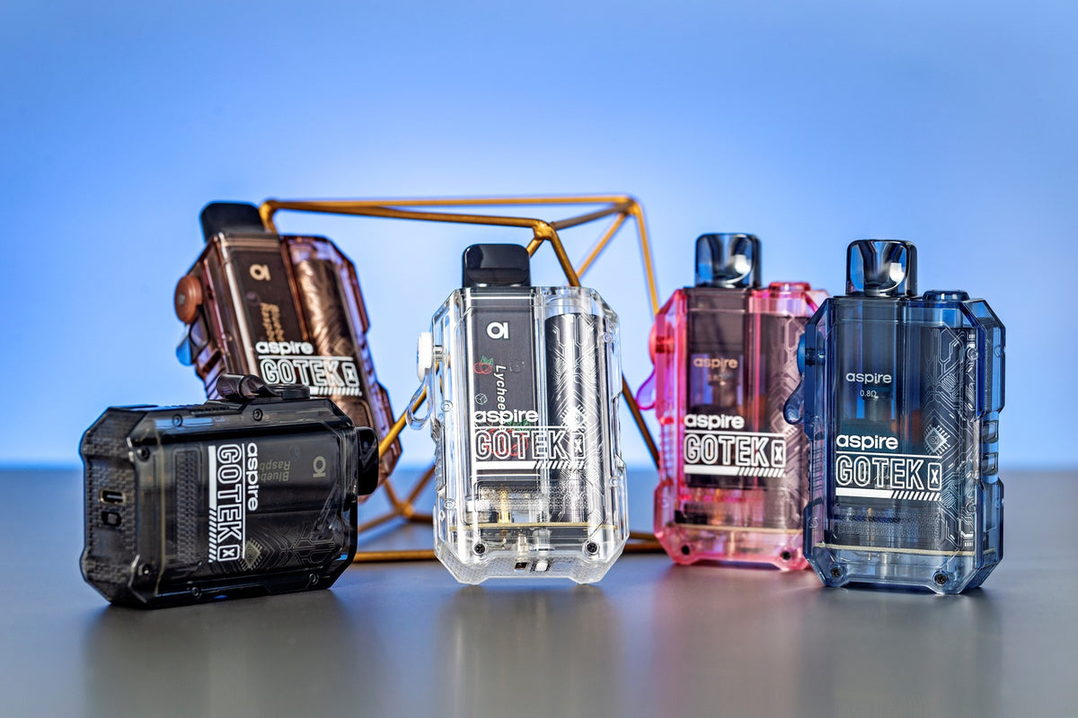 Aspire Gotek X Kit - Experience Vaping Simplicity with 13W Power Output & Integrated 650mAh Battery