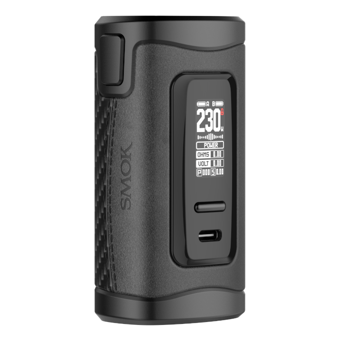 Smok Morph 3 Vape Kit – 230W Output, Dual 18650 Batteries, T-Air Subtank with TA Coils, 0.96” TFT Screen, Zinc-Alloy Chassis