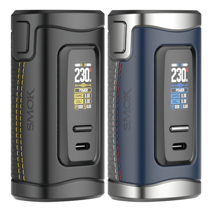 Smok Morph 3 Vape Kit – 230W Output, Dual 18650 Batteries, T-Air Subtank with TA Coils, 0.96” TFT Screen, Zinc-Alloy Chassis