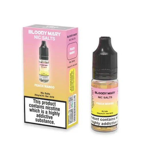 Bloody Mary Peach Mango Nic Salt