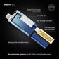 InstaFill 3500 Vape Pod – 3500 Puffs, Rechargeable 500mAh Battery, 10ml Refill, 20mg Nic Salt, Mesh Coil & Type-C Charging