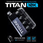 Titan 10K | Pre-Filled Pod Kit | 10,000 Puff | 20mg Nic Salt | 8x 2ml Pods