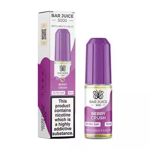 Bar Juice 5000 10ml Nic Salt 10mg 20mg PACK OF 10