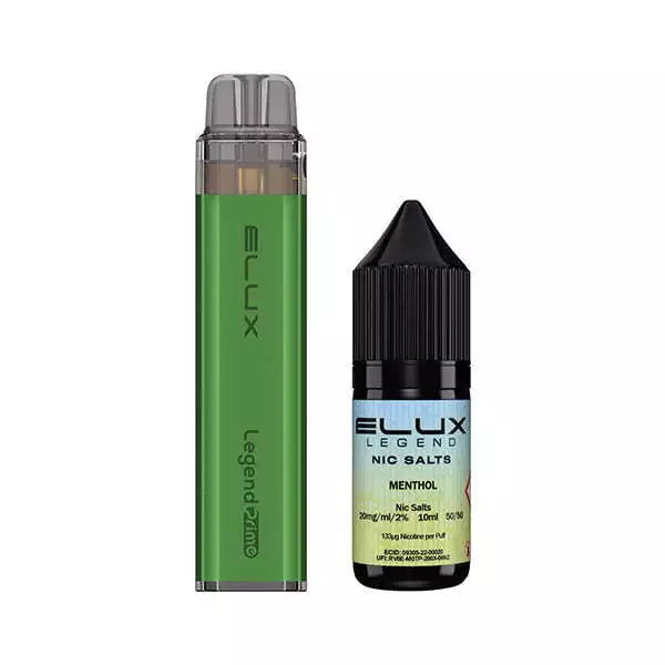 Elux Prime Refillable Pod Kit - 1 x Elux Nic Salt 20MG
