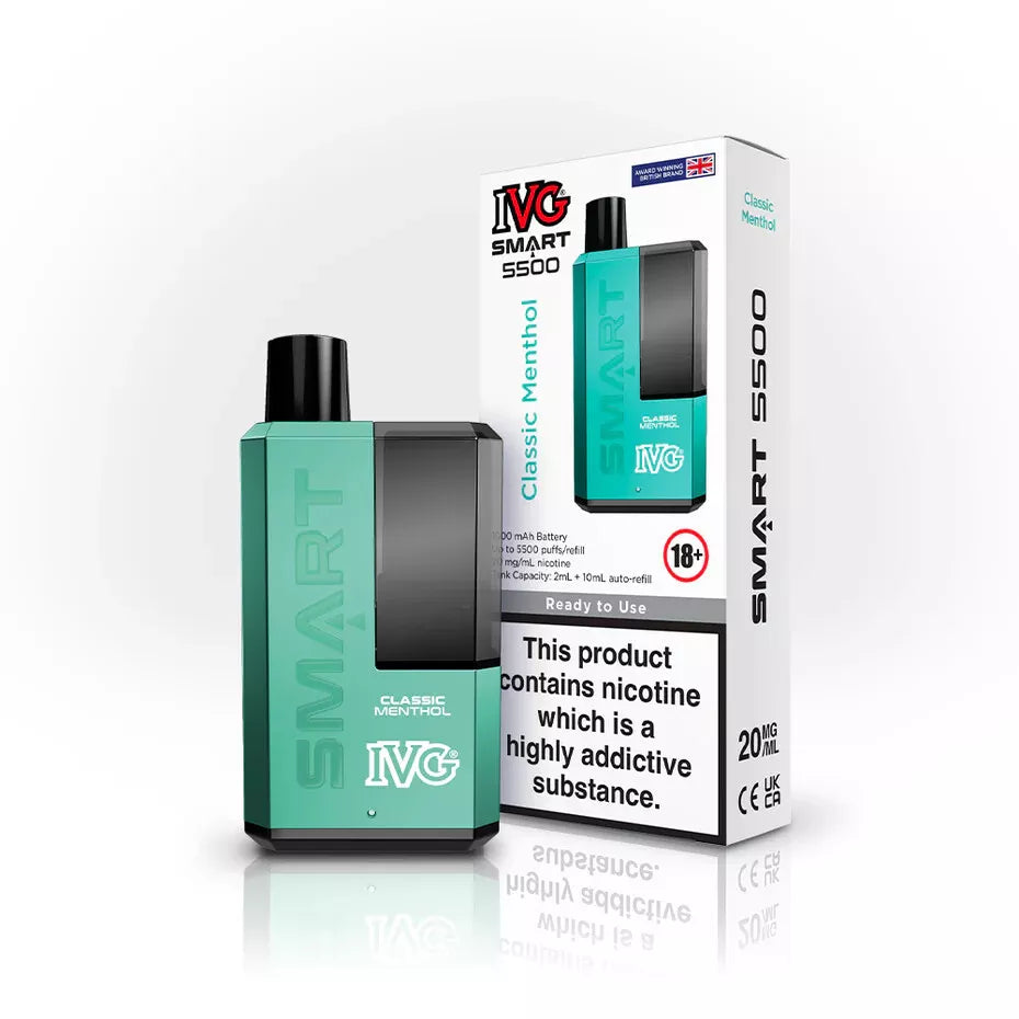 IVG SMART 5500 Vape | 20mg | Vape Juice | 5500 Puffs