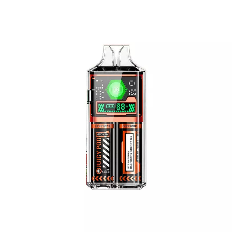 Juicy Pod 6000 Pro Vape Kit 6k Puffs 20mg 17-22W