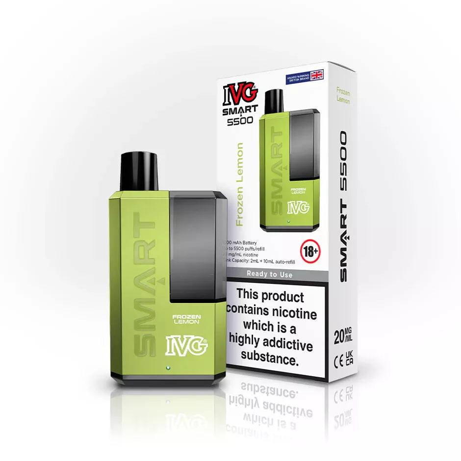 IVG SMART 5500 Vape | 20mg | Vape Juice | 5500 Puffs