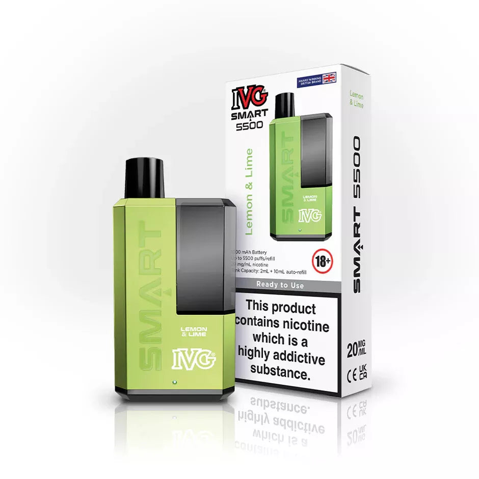 IVG SMART 5500 Vape | 20mg | Vape Juice | 5500 Puffs