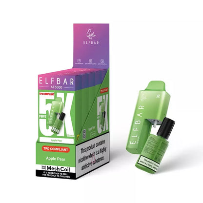 Elf Bar AF5000 - 5000 PUFF VAPE 20MG | Box of 5