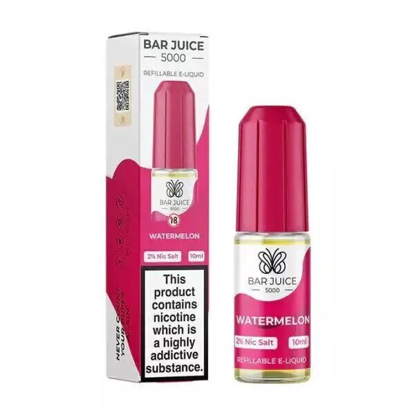 Bar Juice 5000 10ml Nic Salt 10mg 20mg PACK OF 10