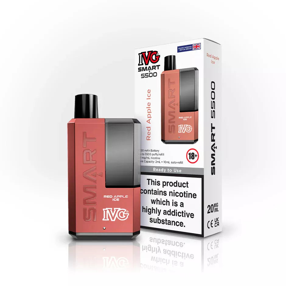 IVG SMART 5500 Vape | 20mg | Vape Juice | 5500 Puffs