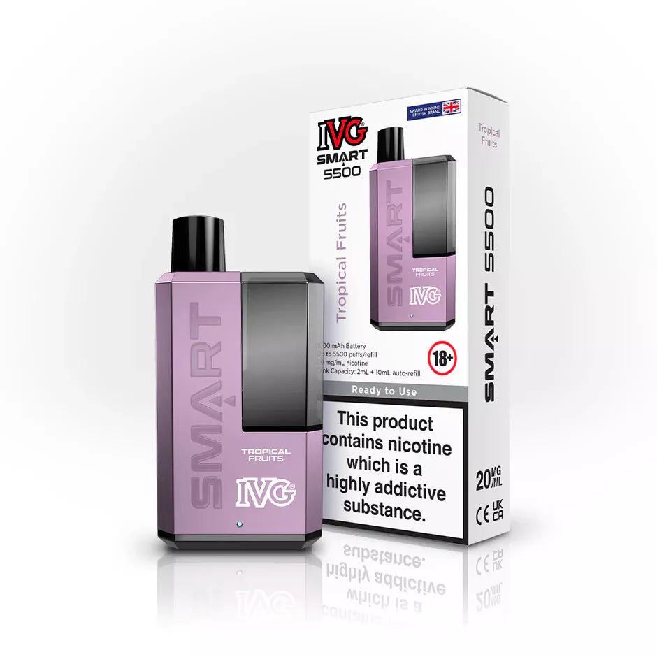 IVG SMART 5500 Vape | 20mg | Vape Juice | 5500 Puffs