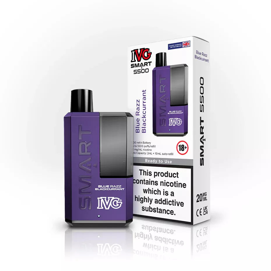 IVG SMART 5500 Vape | 20mg | Vape Juice | 5500 Puffs