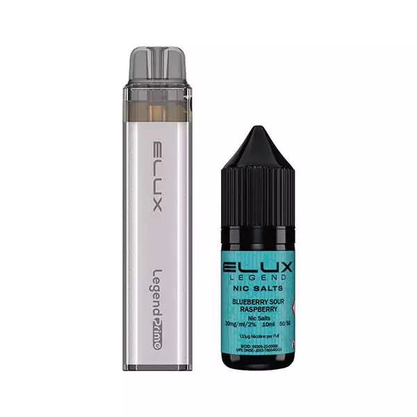 Elux Prime Refillable Pod Kit - 1 x Elux Nic Salt 20MG
