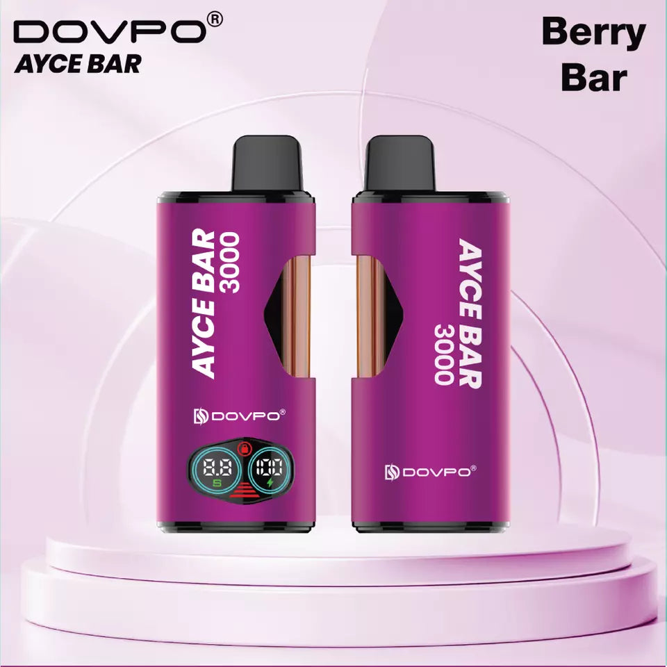 AYCE BAR 3000 Puffs Vape 4 in 1 Pods Kit E-cig 4x2ml Nic Salt 20mg
