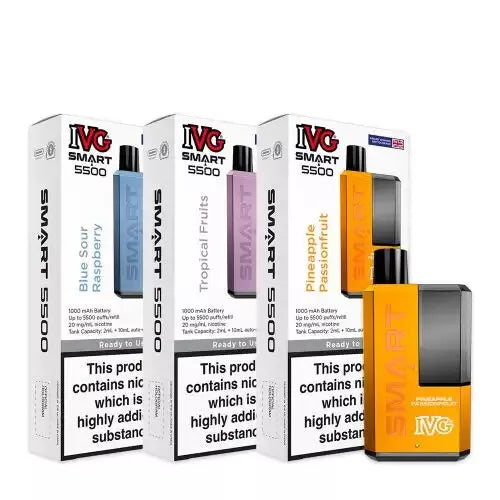 IVG SMART 5500 Vape | 20mg | Vape Juice | 5500 Puffs
