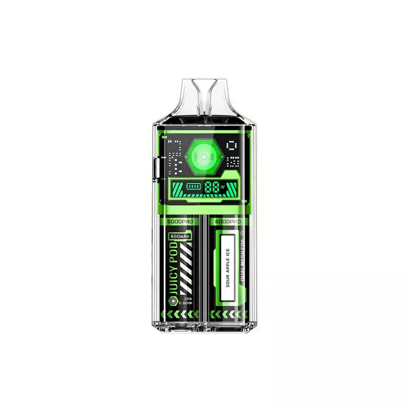 Juicy Pod Good Pro 6000 Vape Pod – 6000 Puffs, 650mAh Rechargeable Battery, 2ml Pod & 10ml, 20mg Nic Salt, MTL Vaping