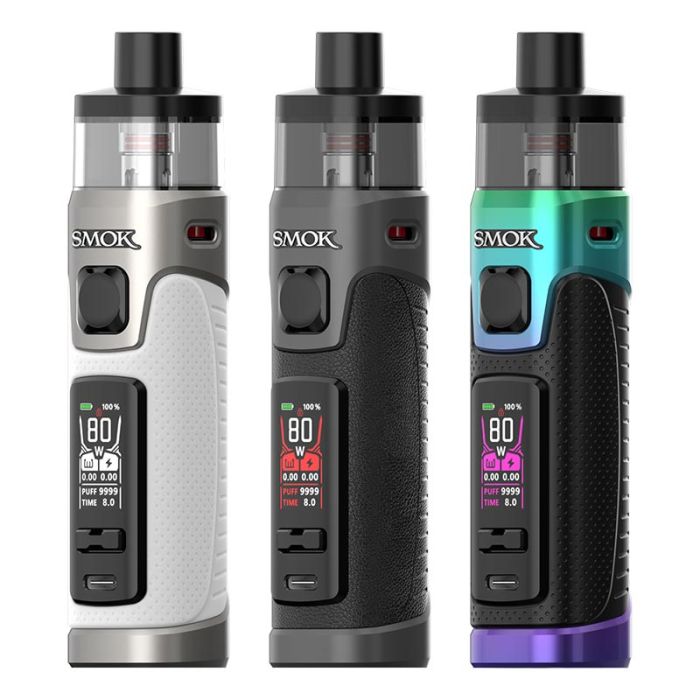 Smok RPM5 Pro Pod Kit - Experience Pro-Level Performance 5-80W Power Output - Single 18650 Battery