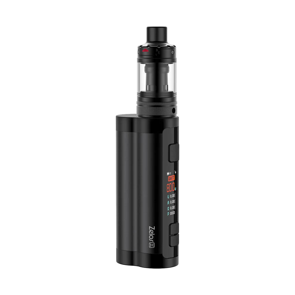 Aspire Zelos X Kit - Unleash Your Vaping Potential with 1-80W Wattage Range - External 18650 Battery