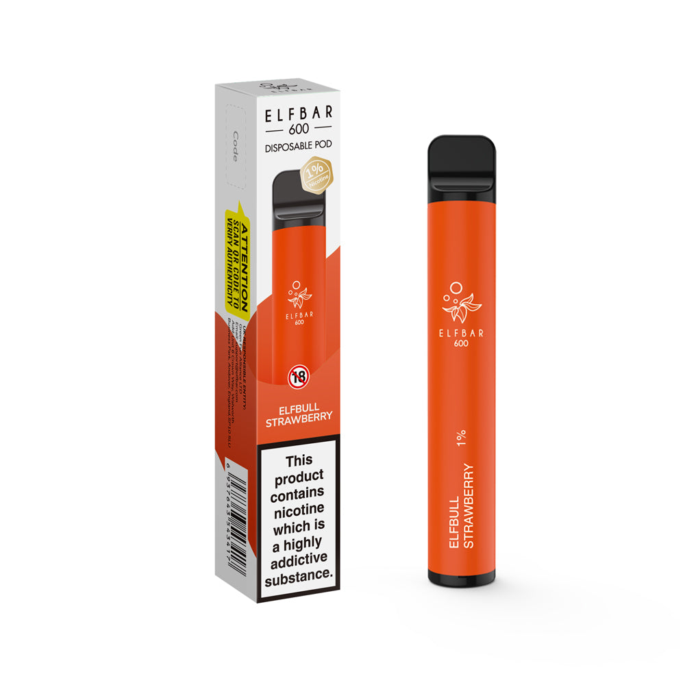 ELFBAR 600 Vape - 10mg Nicotine Strength - 550mAh Battery