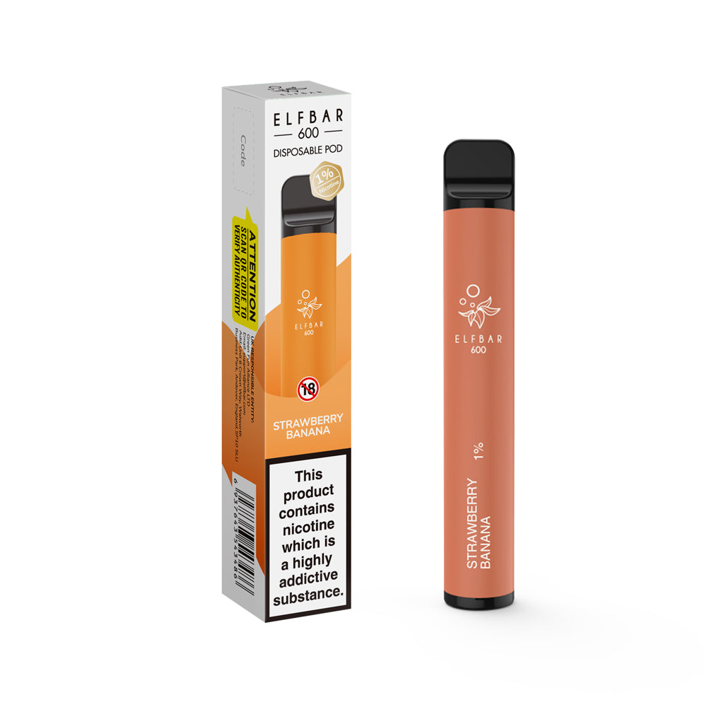 ELFBAR 600 Vape - 10mg Nicotine Strength - 550mAh Battery