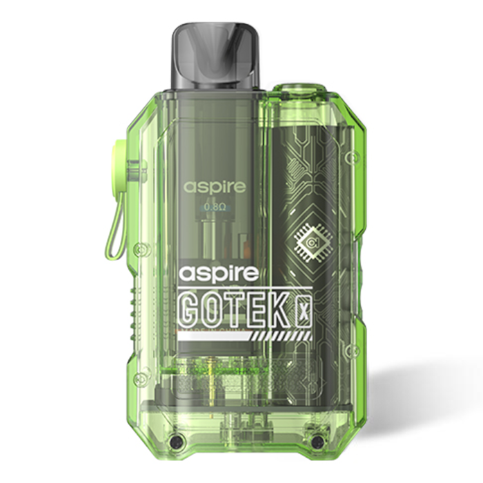 Aspire Gotek X Kit - Experience Vaping Simplicity with 13W Power Output & Integrated 650mAh Battery
