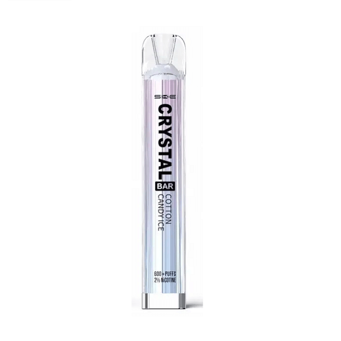 SKE Crystal Bar Vape - 20mg Nicotine Strength - 500mAh Battery - 11W Power - 1.2Ω Mesh Coil Technology